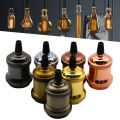 Vintage Retro Edison Lamp E27 Socket Pendant Lights Bulb Socket Screw Base Aluminum Light Industrial Retro Lamp Holder Fitting. 