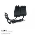 Universal Charger 21V AC Power Adapter Charger with EU Plug and US Plug Suitable for Lithium Electric Drill/Power Screwdriver. 