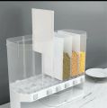 6-Grid Storage Wall Mounted Food Dispenser. 