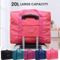 Foldable Travel Duffel Bag Lightweight Travel Bag for Women and Men Tote Carry On Luggage Bag Weekender Overnight Bag. 