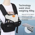 Baby Carrier Waist Stool, Kangaroo Shoulder Swaddle Sling Infant Kid Wrap Ergonomic Backpack Hipseat For 3-36 Months Baby. 