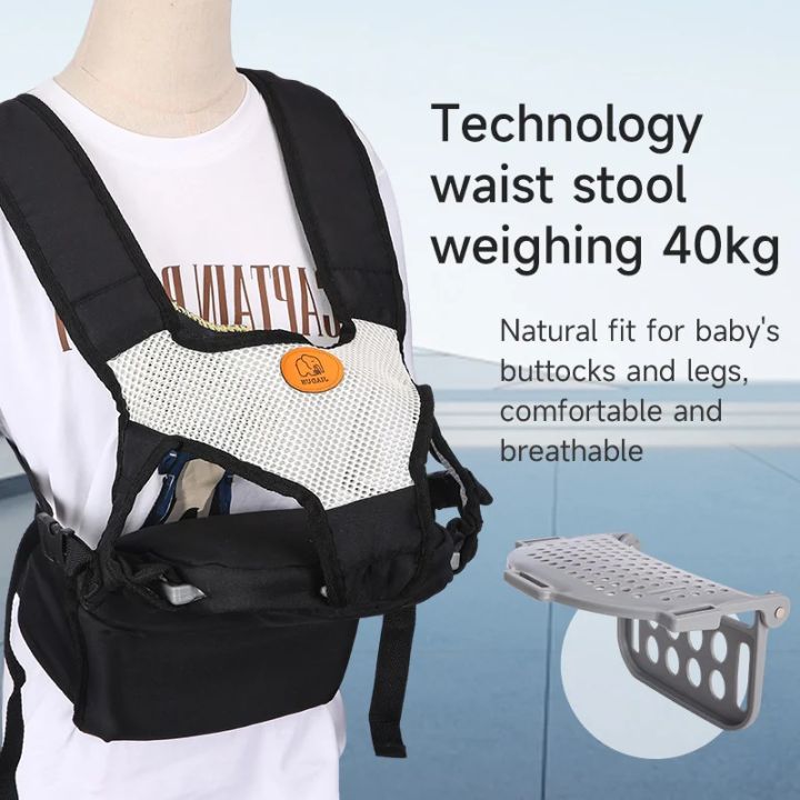 Baby%20Carrier%20Waist%20Stool,%20Kangaroo%20Shoulder%20Swaddle%20Sling%20Infant%20Kid%20Wrap%20Ergonomic%20Backpack%20Hipseat%20For%203-36%20Months%20Baby%20-%20Image%205