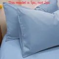 1 Piece Of Matte Solid Color Pillowcase, Bedroom Pocket Sealed Soft Pillowcase, Bedding. 