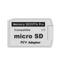 SD2VITA PLUS Memory Card Adapter For PSV Vita 1000 2000 2.1 3.0 5.0 6.0 System Micro Micro-SD Memory Card TF Handle Card Holder. 