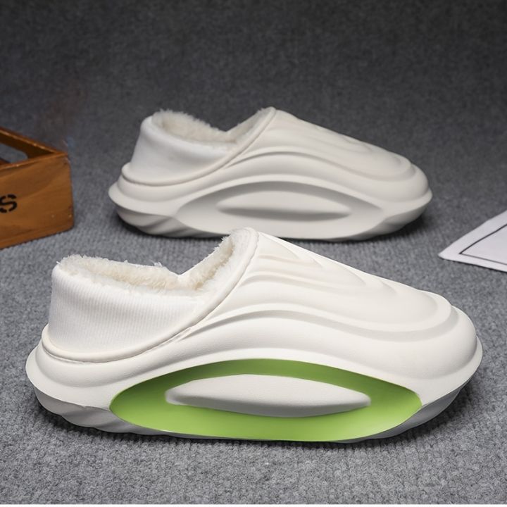 Winter%20Thickened%20Slip%20Resistant%20Lined%20Slippers%20Lightweight%20EVA%20Indoor%20Outdoor%20Home%20Leisure%20Shoes%20with%20Soft%20Fabric%20Lining%20-%20Image%206