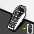 Zinc Alloy Car Remote Key Case Cover for BYD SEAL Atto 3 Han EV Dolphin Lied Tang Dm Qin PLUS Song Pro MAX Yuan Accessories.