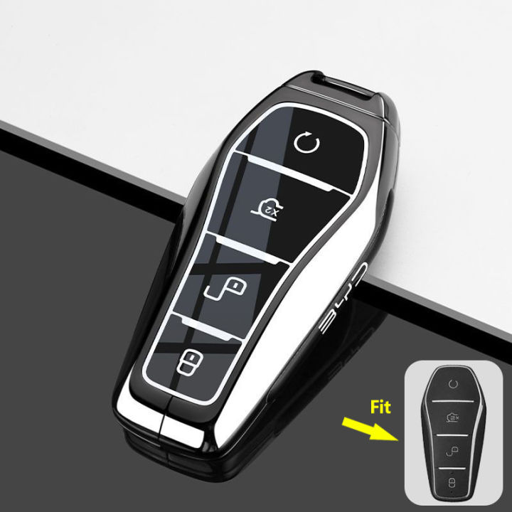 Zinc%20Alloy%20Car%20Remote%20Key%20Case%20Cover%20for%20BYD%20SEAL%20Atto%203%20Han%20EV%20Dolphin%20Lied%20Tang%20Dm%20Qin%20PLUS%20Song%20Pro%20MAX%20Yuan%20Accessories%20-%20Image%207