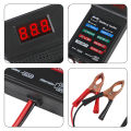 BT 171 Automotive Alternator Tester, LED Reverse Display, Multiple Protection, Display Battery Status, 12V for Automotive Repair. 
