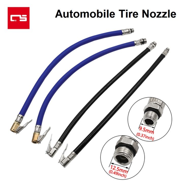 Car Tire Air Inflator Hose Inflatable Pump Extension Tube Adapter Twist ...