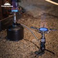 CAMPINGMOON BKZ23-OD Outdoor Camping Portable Rocket Stove Tripod Support Extension Tube High Mountain Flat Gas Tank Adapter. 
