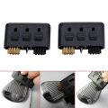 Golf Cleaning Brush Copper Hair Three-in-one Club Brush Ball Head Brush Three-hole Brush Copper Brush Golf Supplies. 