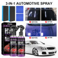 3 In 1 Car Ceramic Coating Spray 100ml High Protection Waxing Polishing Tool Fast Coat Polish Sealer Spray Wax Polishing Coating. 