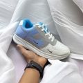 Sneakers trendy model wind proof plain lace up shoes rubber with artificial leather.a.