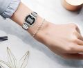 Vintage water proof digital stainless steel chain wriste watches for. men and Women- Top ,Fashion trend stainless steel digital watches for men and boys. 
