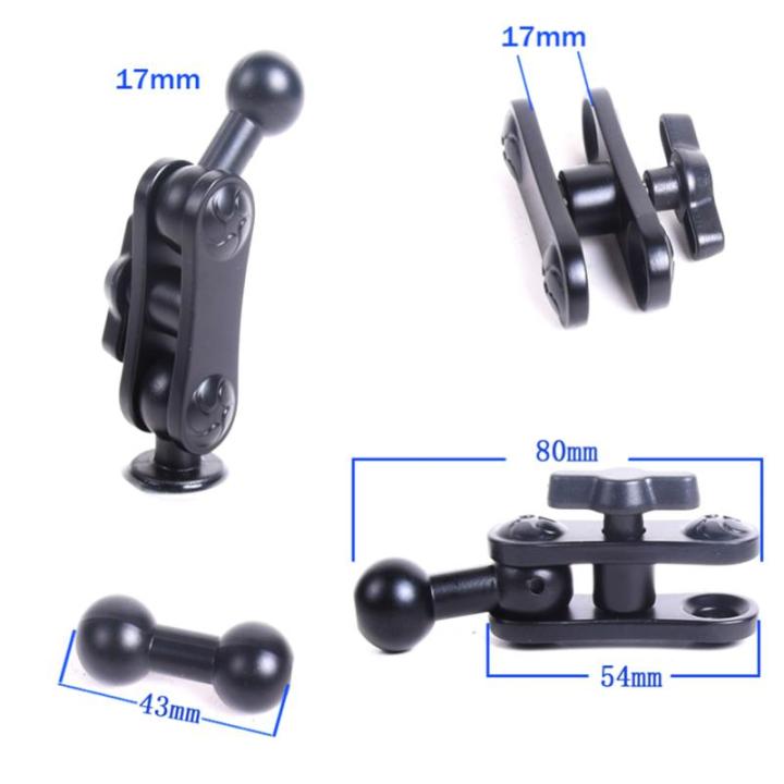 Alloy%2017mm%20Ball%20Mount%20Extension%20Adapter%20Rotation%20Extension%20Rod%20For%20Car%20Air%20Vent%20Dashboard%20Phone%20Holder%20Accessories%20-%20Image%202