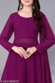 New Georgette Plain Kurti, Palazzo and Dupatta Set – Elegant and Comfortable. 