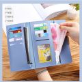 New Korean Style Women's Wallet Women's Clutch Long Wallet Buckle Multi-Card Slot Coin Purse.