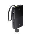 Baseus EnerFill FC51 Bipow 2 Pro 22.5W 10000mAh Digital Display Power Bank with Built-in Fast Charging Cable | For iPhones, Android Phones & Accessories. 