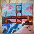 canvas painting acrylic painting nature painting. 