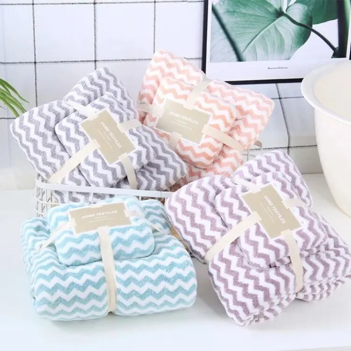 2%20Pcs%20Coral%20Fleece%20Bath%20Towel%20Small%20&%20Large%20Size%20Soft%20Towel%20for%20Women%20Men%20Kids%20Water%20Absorbent%20No%20Lint%20Quick%20Drying%20Towel%20Set%20-%20Image%208