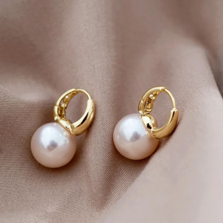 Fashion%20Wedding%20Jewelry%20Earrings,%20Silver%20Pearl%20Earrings,%20Minimalist%20Style,%20Women's%20Earrings,%20The%20First%20Choice%20For%20Giving%20Gifts%20-%20Image%202