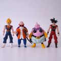 Hot-blooded Super Anime Action Figures Set - Son Goku Son Gohan Vegeta Frieza - Collectible Assembly Model Toys  for Kids. 
