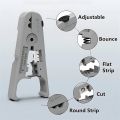 Wire Stripper Ethernet Cable Cutter Round Cable Cutting Tool Lan Cable Stripping for CAT7 CAT6 CAT5E CAT5 Round Wire. 