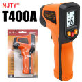 NJTY T400 T400A T600 T600A Digital Infrared Thermometer Laser Thermometer Non Contact Laser Thermometer Industrial Tool. 