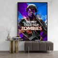 C-Call Of D-Duty game Poster Sticky Posters Retro Kraft Paper Sticker DIY Room Bar Cafe Aesthetic Art Wall Painting. 