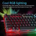 Banda KM_99 Best Gaming Combo With Free Mouse Pad RGB Gaming Keyboard Mouse And Mouse Pad.. 