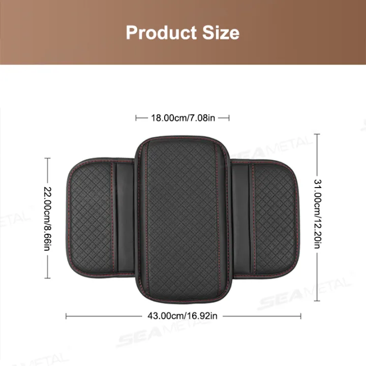 SEAMETAL%20Universal%20Car%20Arm%20Rest%20Cushion%20PU%20Leather%20Breathable%20Center%20Console%20Box%20Cover%20Anti%20Scratch%20Armrest%20Box%20Protector%20Cover%20-%20Image%204