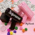 Rain Money Gun For Playing Party Supplies Money Gun For Playing //Includes Dummy Dollars//Super Money Gun Cash Cannon For Playing for kids // dollar Gun. 