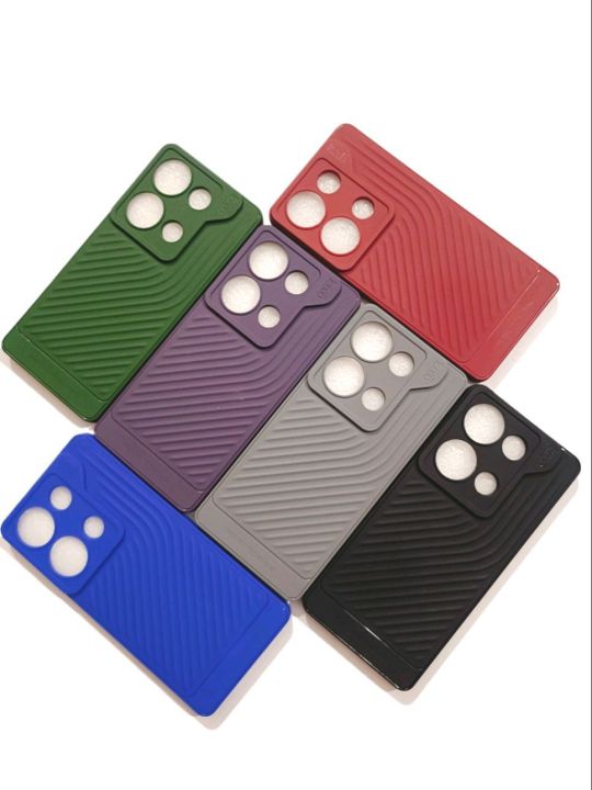 Redmi Note 13 Pro 4G Soft Silicone Camera Protection Back Cover