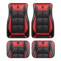 4 PCS Universal Style Car Floor Mat for NISSAN Qashqai Juke Leaf Armada Altima Cube Dualis Tiida Car Accessories.