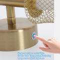 Battery Wall Lamp Black Gold 66cm Rechargeable Cordless LED Wall Lamp Remote Dimming Modern Bedroom Decor Lighting Wiring Free. 