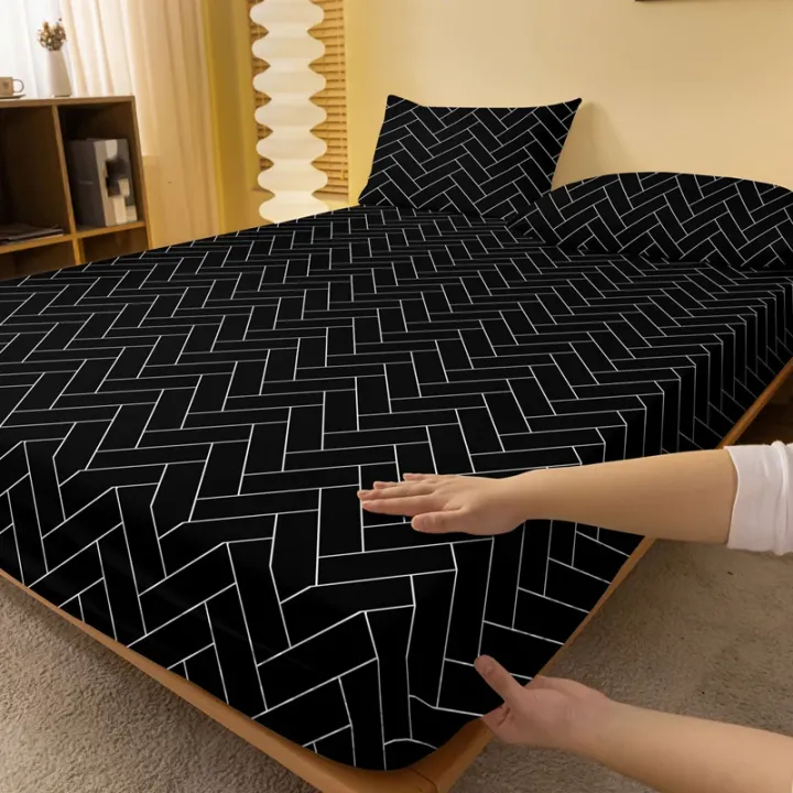 Four%20Seasons%20Men%20and%20Women%20Simple%20Fashion%20Printing%20Sanded%20Bedspread%20Home%20Bedroom%20Hotel%20-%20Image%202