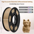 200G Wood PLA Filament 1.75mm ±0.03mm For FDM 3D Printer And Pen High Quality Bubble Free Fast Shipping.