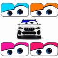 Lightning Mcqueen Angry Eyes Car SunShade Car Sunshade Covers Cover Universal Windscreen Folding Visor.