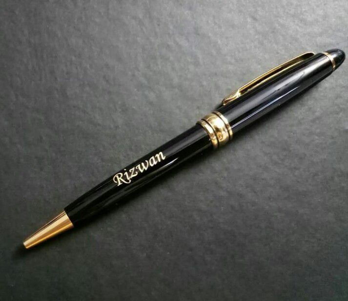 Customized Name Engraved Ball Point Pen | Smooth And slightly| Stylish and elegant design by MO Mart