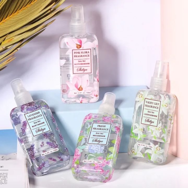 Shiliya%20Body%20Mist%20Collection%20(Pink%20Flora,%20Valley%20Lily,%20Fresh%20Fragrance,%20Lavender)%20-%20Image%202
