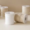 50m&61m Cotton Candle Wick 21-45 Thread Low Smoke ECO-friendly Wicks DIY Making Tool Whole Roll Roller Degrease Candles Wick. 