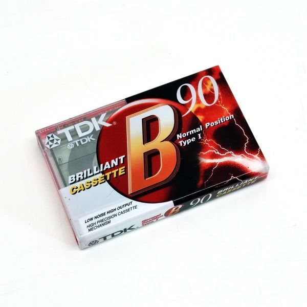 TDK B90 Blank Brilliant 1pcs Cassette Tape With high Quality