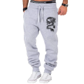 2025 Men's Dragon Pattern Printed Fashion Running Pants, Leisure Fitness, Outdoor Tight Clothing, Sports Pants,.