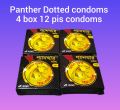 Panther Dotted condoms 3s combo packed (3×4=12) pis.