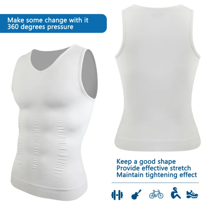 2pcs%20Men's%20V%20Neck%20Compression%20Shirt%20for%20Body%20Shaper%20Slimming%20Vest%20Tight%20Tummy%20Underwear%20Tank%20Top%20-%20Image%205
