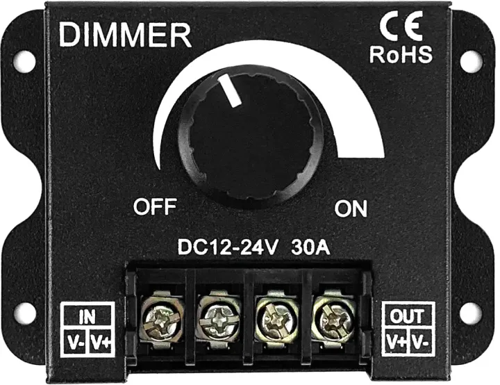 DC12%E2%80%9124V%208A/30A%20Rotary%20LED%20Dimmer%20Switch%20Adjustable%20Brightness%20Controller%20for%20Car%20RV%20Boat%20Single%E2%80%91Color%20LED%20Strip%20Light%20-%20Image%207
