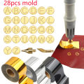 Heated Stamping Foil Pen Electric Hot Applicator Tool Kit Apply Foil to LeatherCraft Handmade Hot Stamping Foil. 