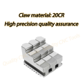 Lathe Chuck Spare Part Soft Jaws Internal Jaw And External Jaw 3 Jaw Chuck K11 SANOU Chuck Jaws For K11 80MM 100MM 125MM 160MM.