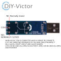 USB Serial Port Control 1 Channel Relay Module 5V 10A CH340 Overcurrent Protection Computer Command Control Switch Smart Home. 