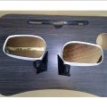 Side Mirrors For Suzuki Mehran And Khyber Wide Angle (off White) 2 Pcs Wagon R Style. 
